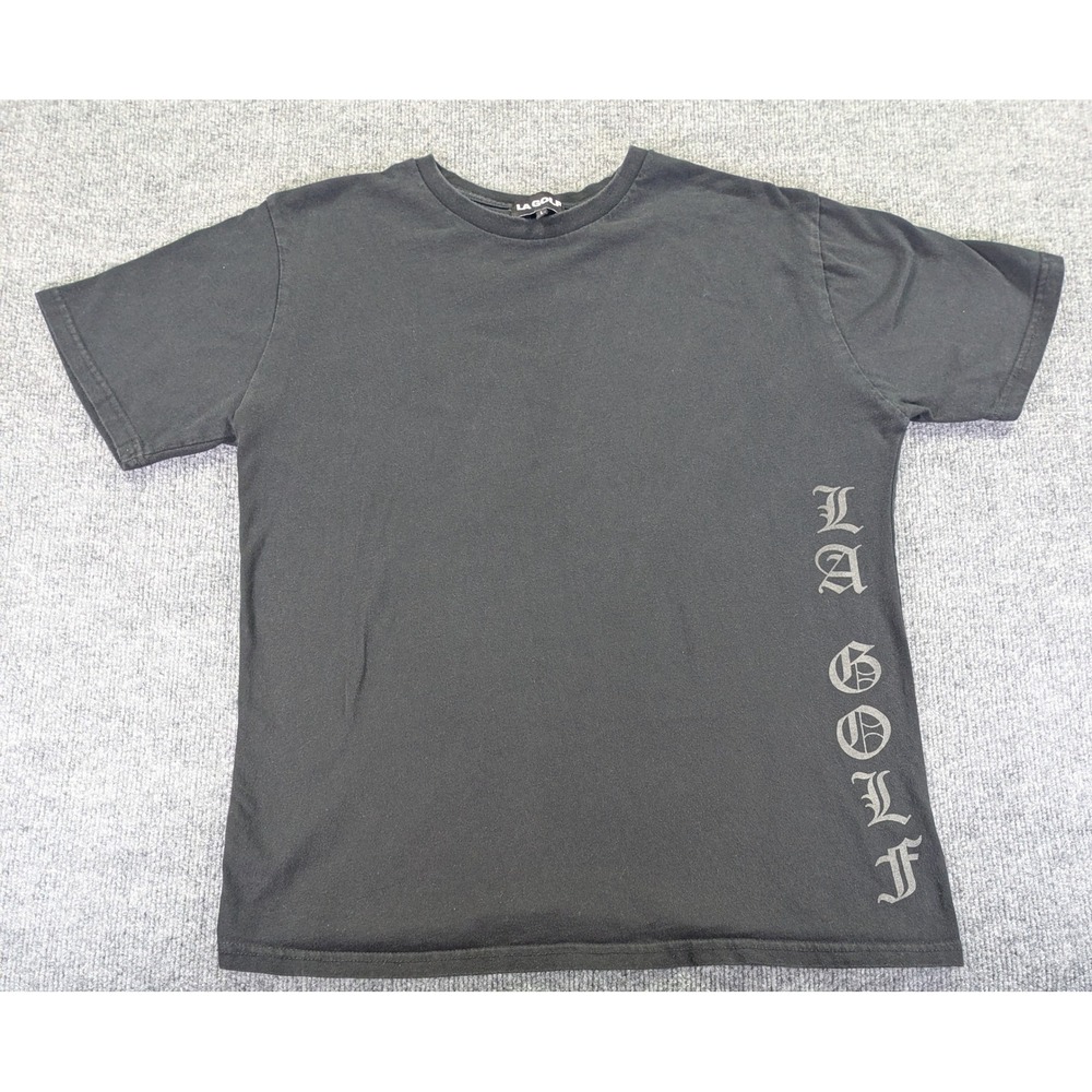 LA Golf x Estevan Oriol Tour Use Only Paris Graphic T-Shirt Black Mens Large